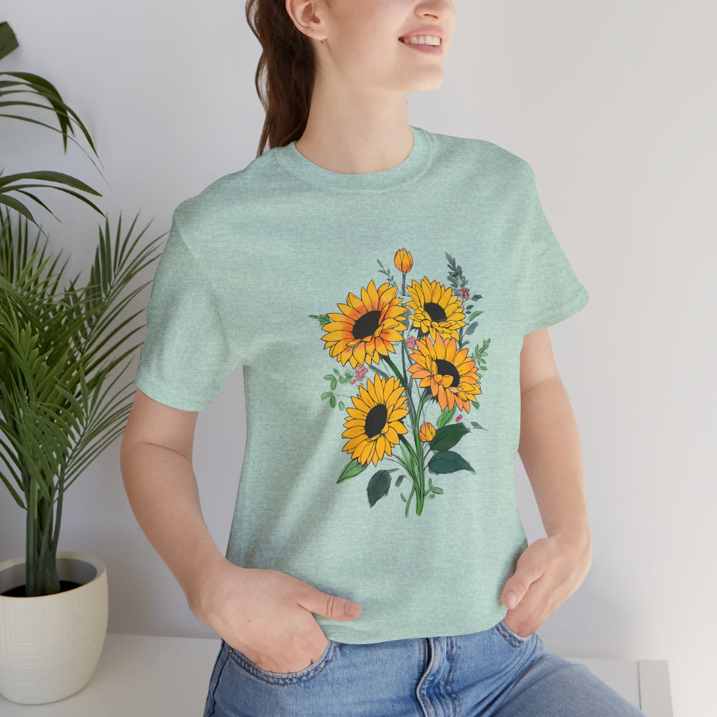 Sunflower Bouquet | Short Sleeve Tee