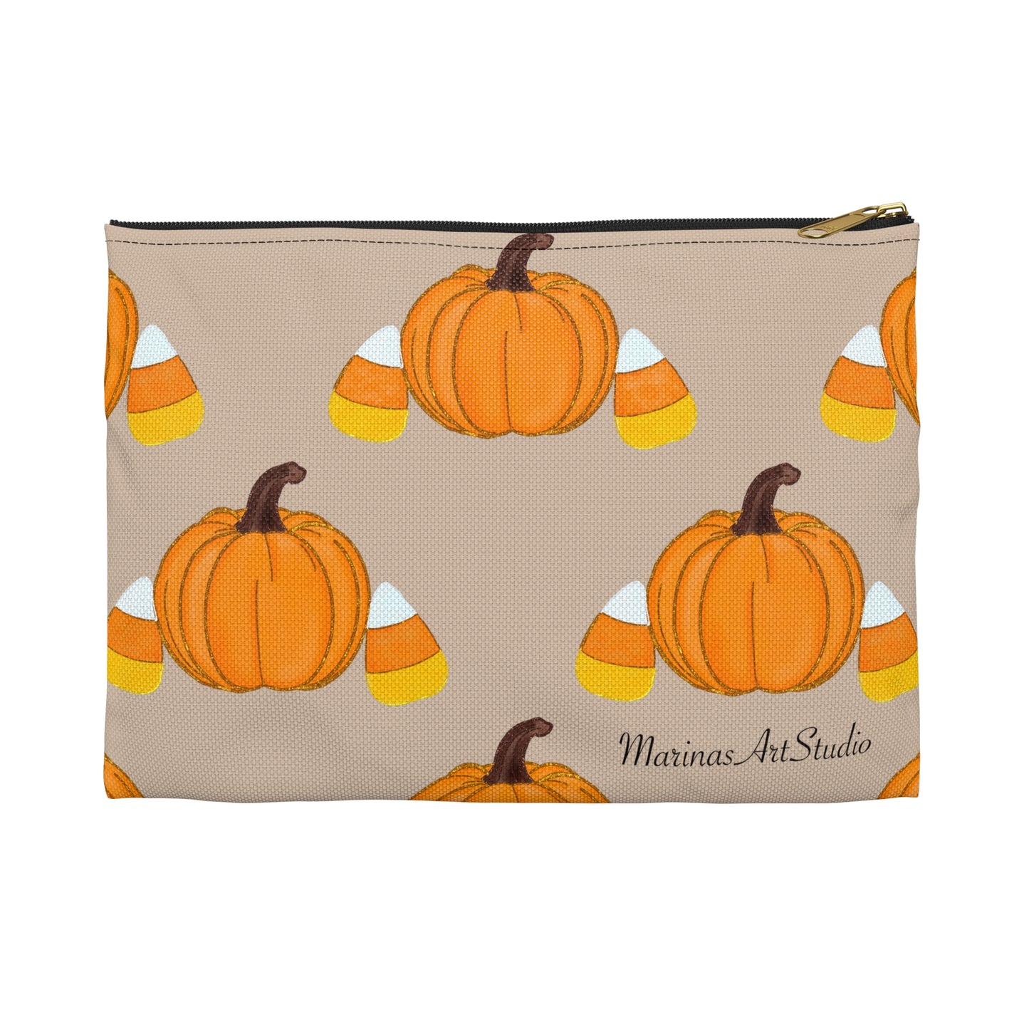 Pumpkins and Candy Corn | Pouch