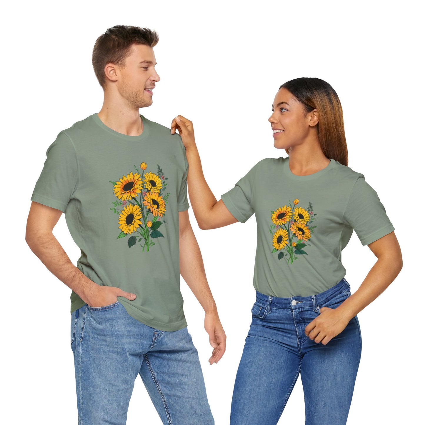 Sunflower Bouquet | Short Sleeve Tee