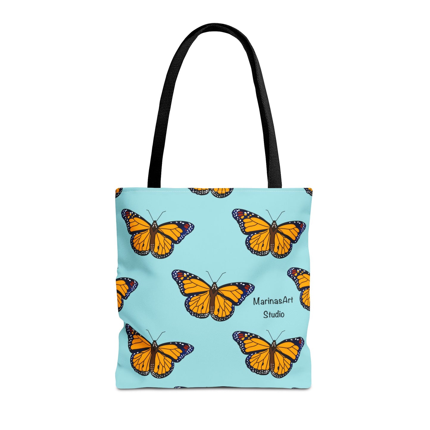 Monarch Butterfly (Sky Blue) | Tote Bag