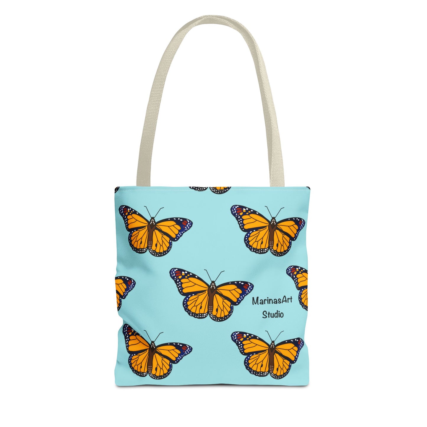 Monarch Butterfly (Sky Blue) | Tote Bag