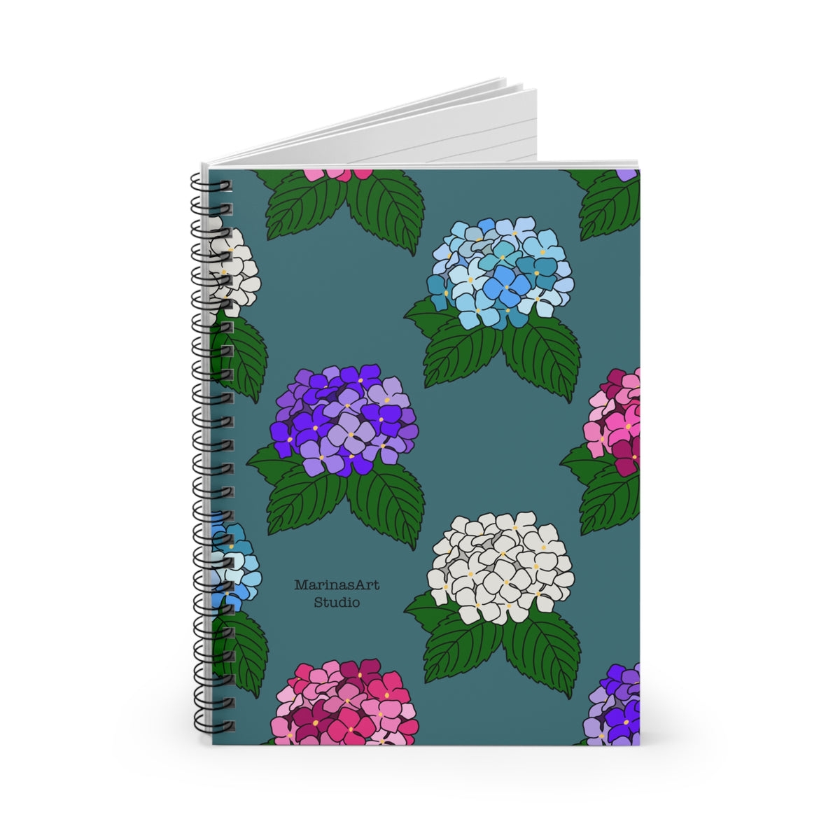 Hydrangea Floral | Notebook