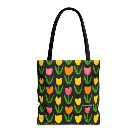 Multi-Colored Tulips | Tote Bag