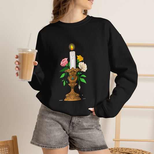 Candle & Roses | Sweatshirt