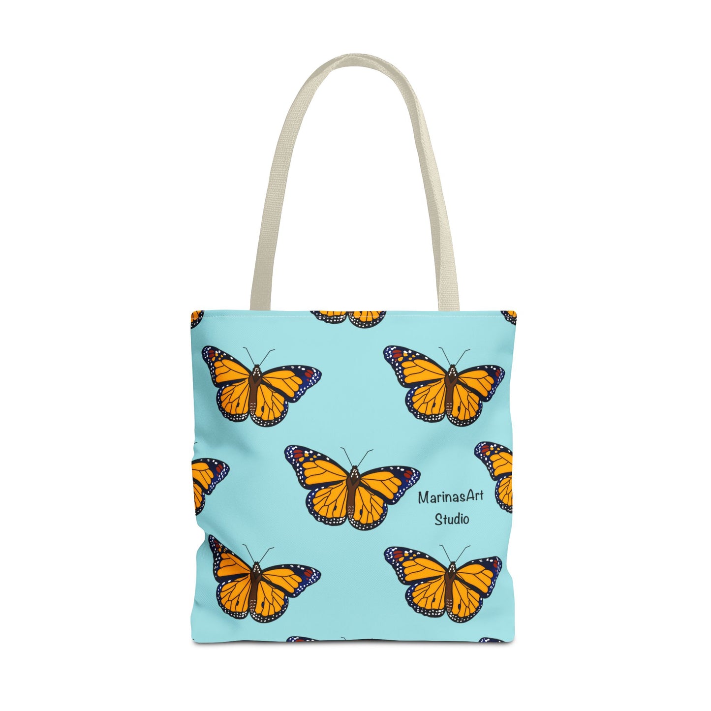 Monarch Butterfly (Sky Blue) | Tote Bag