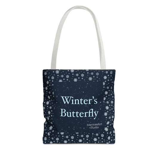 Winter’s Butterfly | Tote Bag