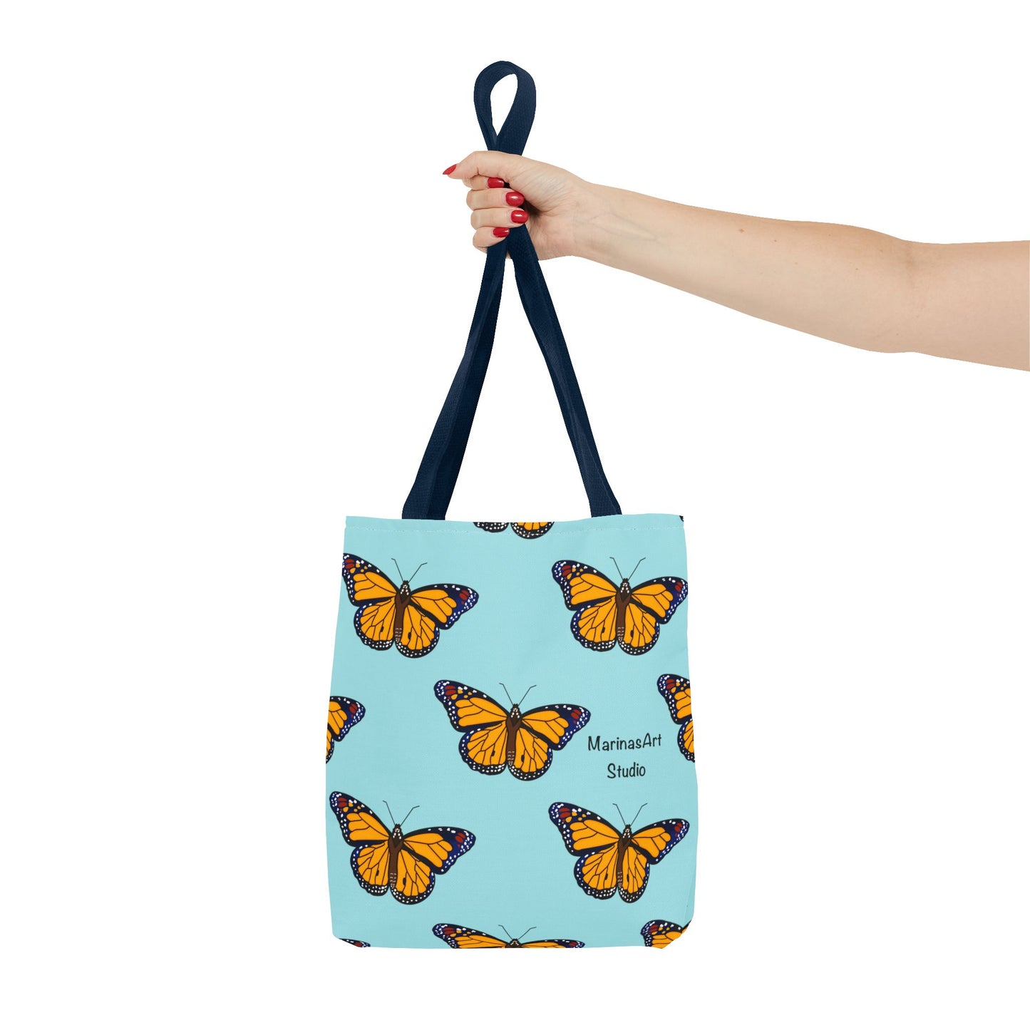 Monarch Butterfly (Sky Blue) | Tote Bag