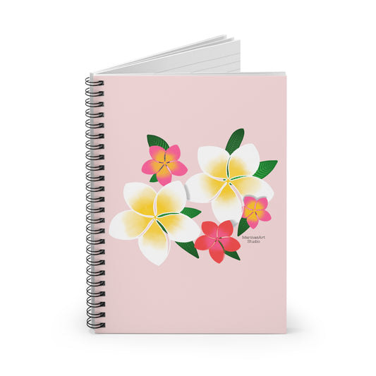 Plumeria Floral | Notebook