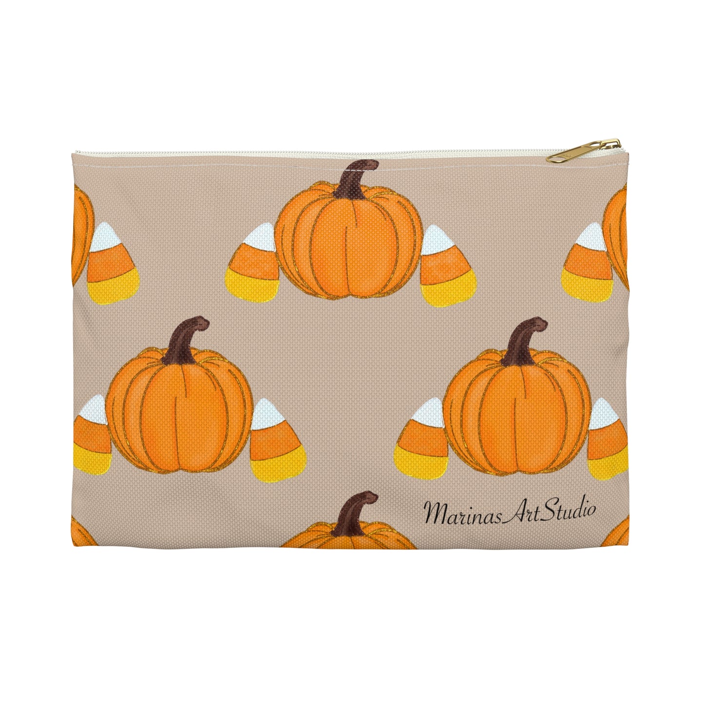 Pumpkins and Candy Corn | Pouch