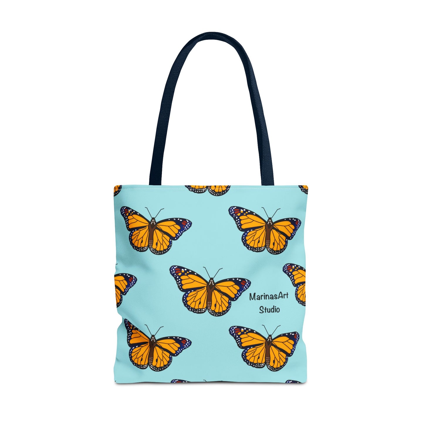 Monarch Butterfly (Sky Blue) | Tote Bag