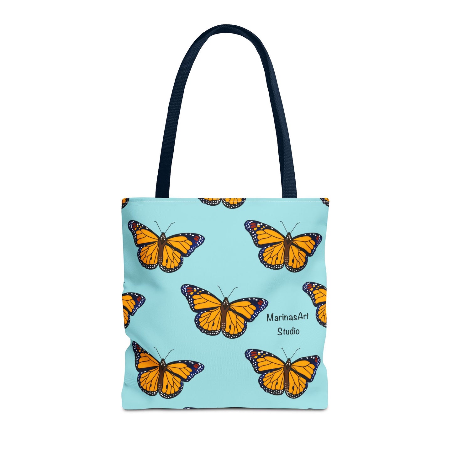 Monarch Butterfly (Sky Blue) | Tote Bag