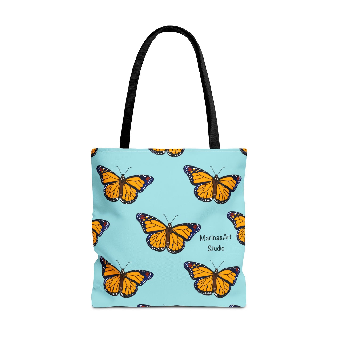 Monarch Butterfly (Sky Blue) | Tote Bag