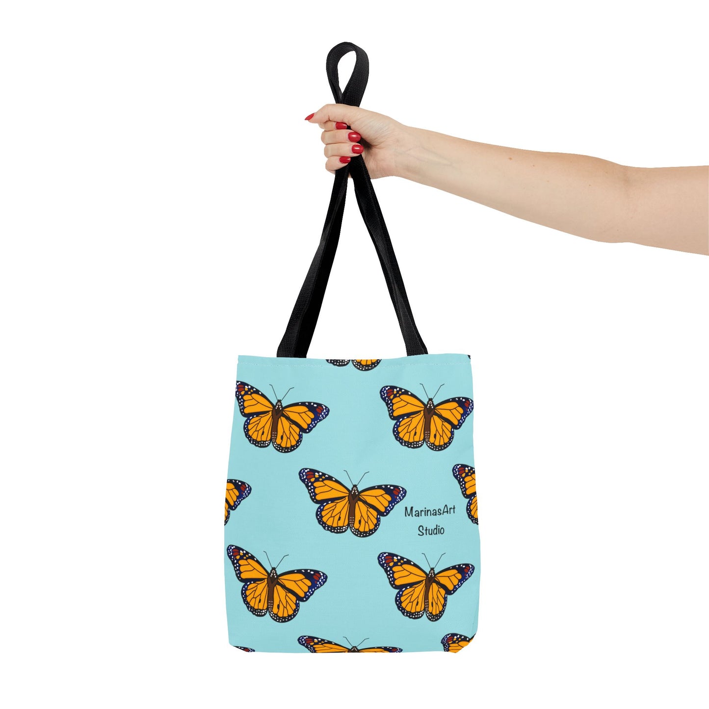 Monarch Butterfly (Sky Blue) | Tote Bag