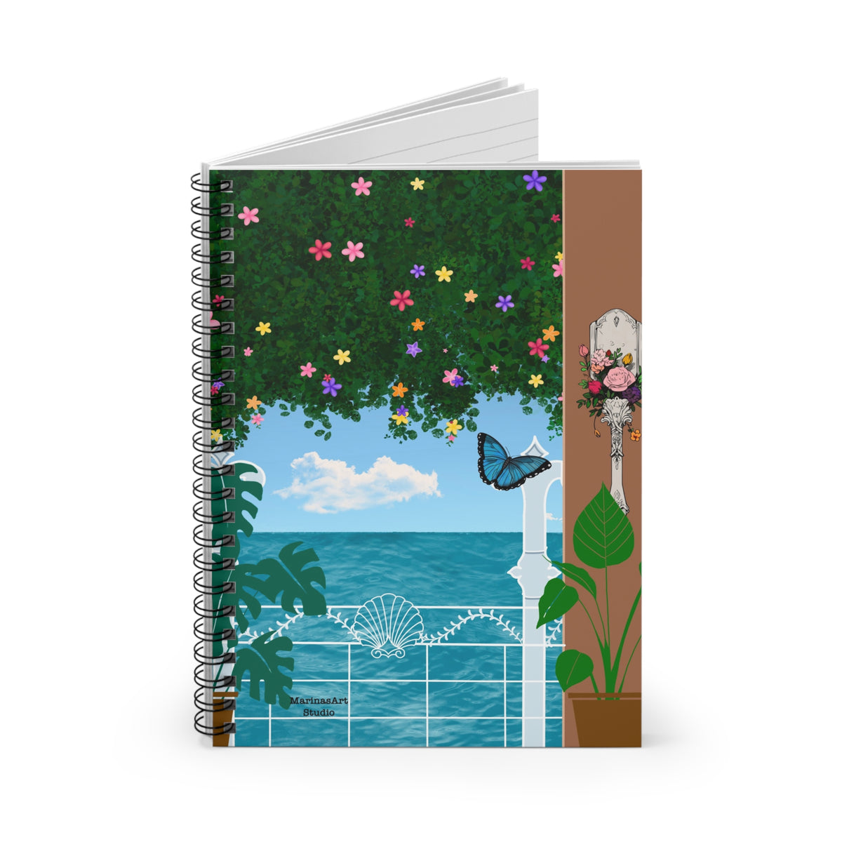 Seaside Garden | Notebook