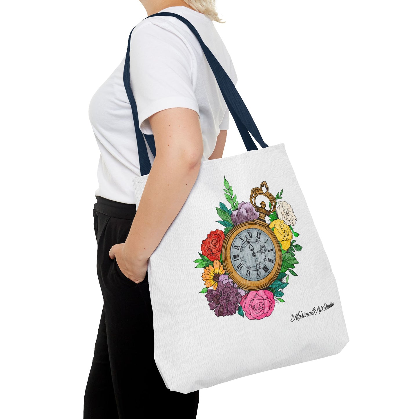 Wonderland Pocket Watch | Tote Bag